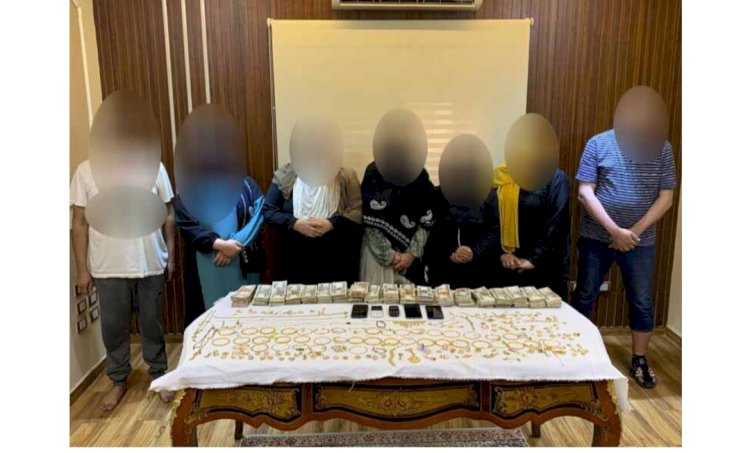 القبض علي تشكيل سرقة محل مجوهرات ذهبية بالمنيا