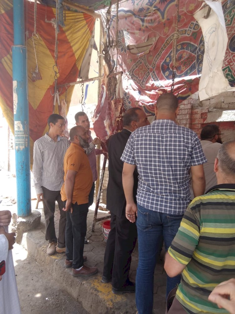 بيطرى المنيا يضبط أكثر من نصف طن لحوم غير صالحة للاستهلاك الآدمي