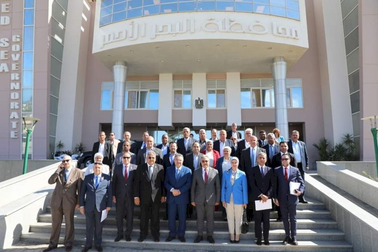 عمرو حنفي  يستقبل لجنة الإدارة المحلية بمجلس النواب