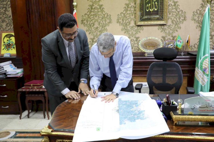 محافظ المنيا يعتمد احداثيات الأحوزة العمرانية تيسيراً لاجراءات التصالح