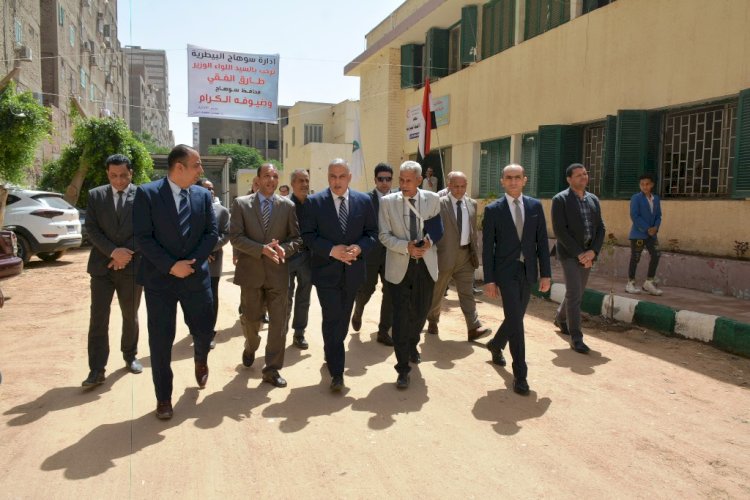 "الفقي " يفاجئ مديرية الطب البيطري بسوهاج