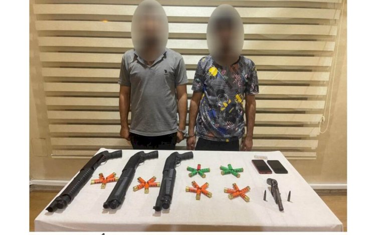 ضبط شخصين بالإسماعيلية بحوزتهما أسلحة نارية وذخائر بدون ترخيص