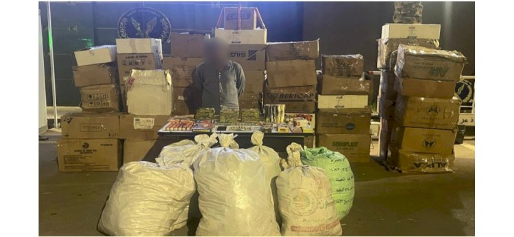 ضبط "٨"الاف قطعة العاب نارية بالشرقية