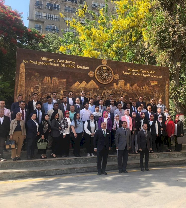 أكاديمية ناصر العسكرية تكرم حزب تحيا مصر