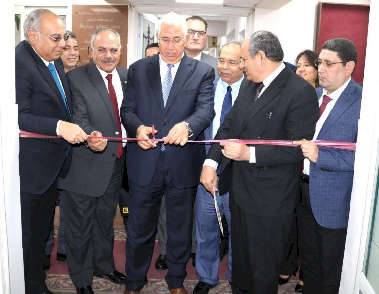 القصير يفتتح معامل بناء القدرات لابحاث  تحلية المياه بمركز بحوث الصحراء