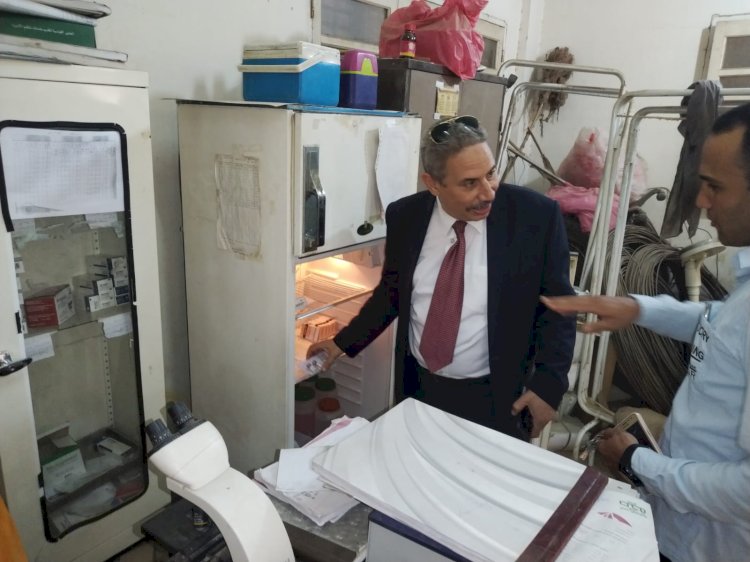 استمرار المتابعة والتفتيش علي انتظام سير العمل بالوحدات الصحية بالمنيا 
