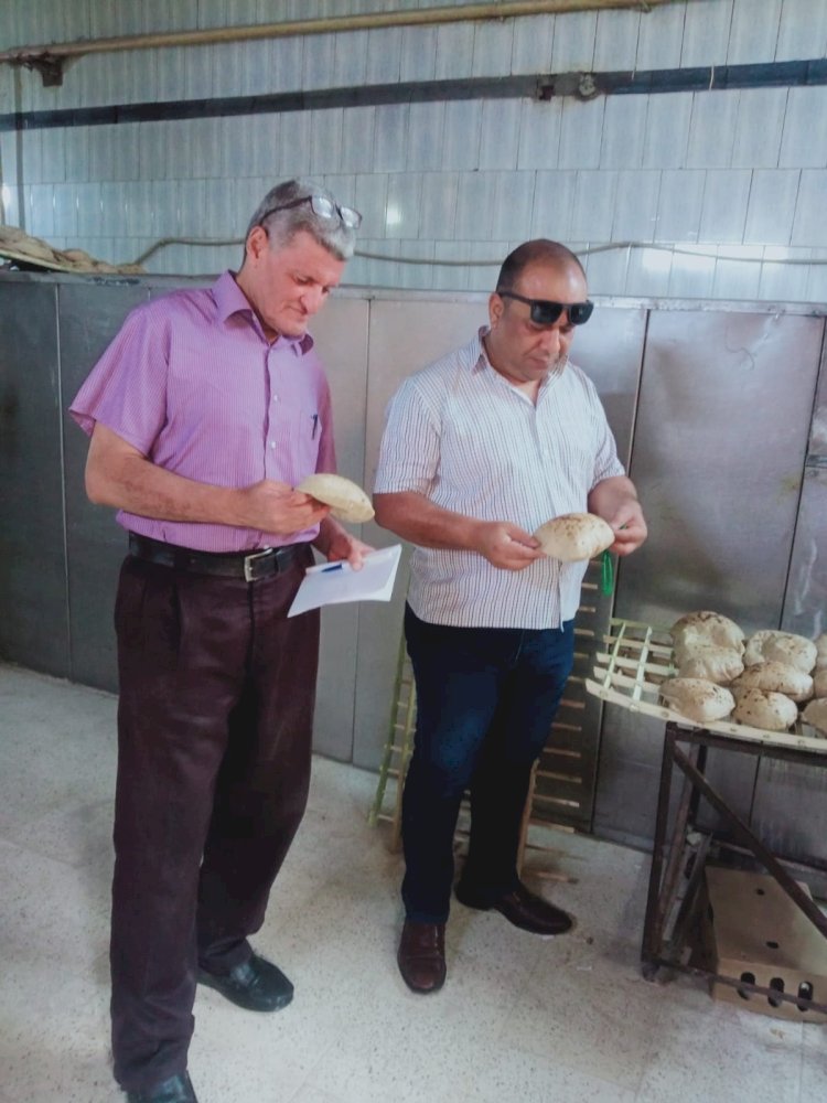 تحرير 106 محاضر خلال حملات تموينية وتفتيشية بمراكز المنيا