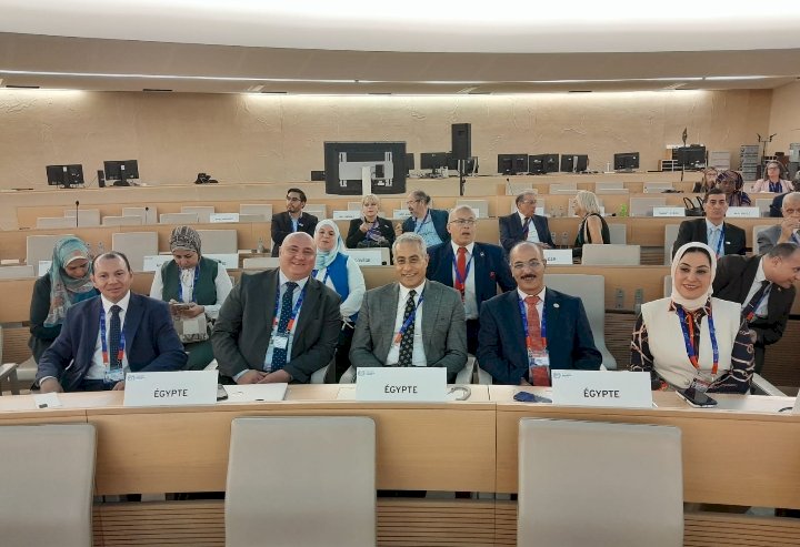 "العلوم الصحية" تناقش "الحماية من المخاطر البيولوجية" في منظمة العمل الدولية بجنيف