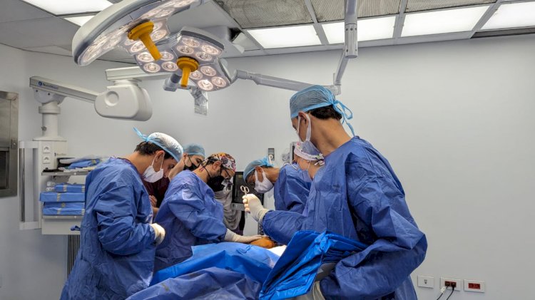 عظمة طبية.. جراحة  لورم خبيث بالفك العلوي فور اكتشافه في مستشفى الكرنك الدولي لأول مرة