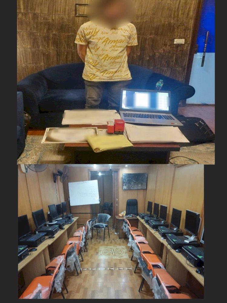 ضبط" عاطل""فيس بوك"  الشهادات المضروبة مقابل مبالغ مالية بالقاهرة