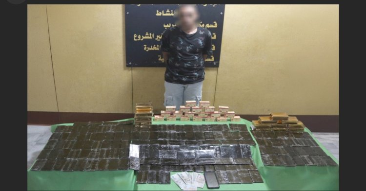 القبض علي عنصر اجرامي وبحوزته "٣٠"كيلو حشيش بالجيزة