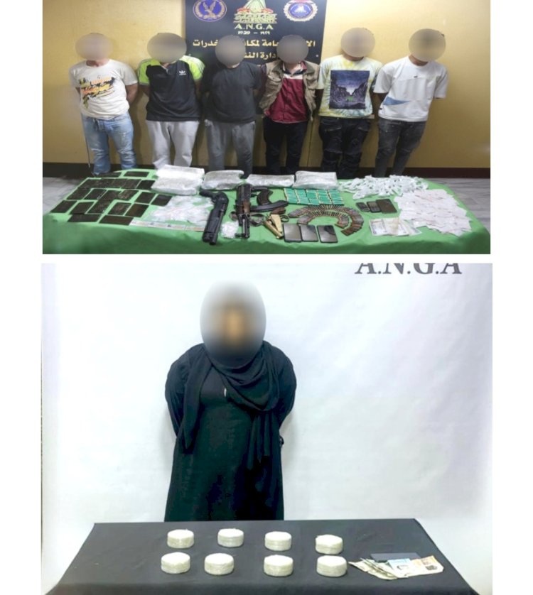 ضبط تجار المخدرات في "١٢"محافظة