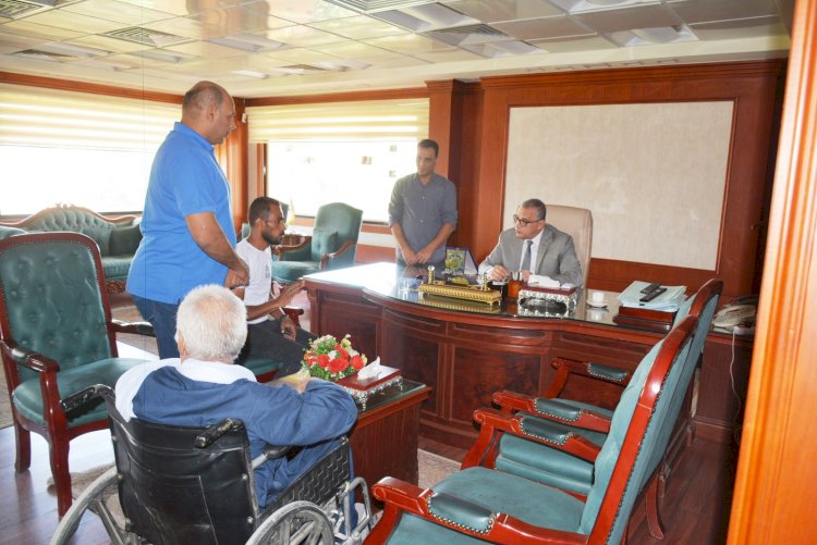 الفقي يحل مشاكل "١٣٢"مواطن  في اللقاء الجماهيري الاسبوعي