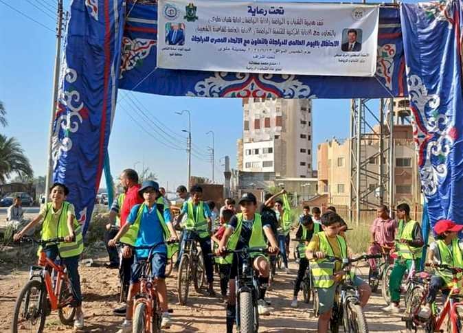 احتفالا باليوم العالمي.. انطلاق ماراثون للدراجات الهوائية في المنيا