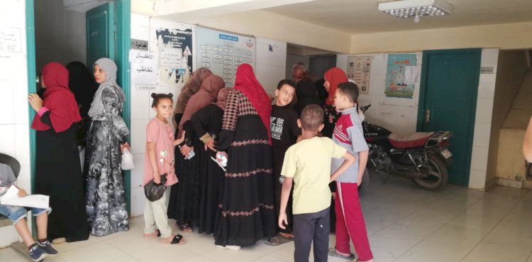 جامعة جنوب الوادي تنظم قافلة طبية بقرية شرق بهجورة بنجع حمادي