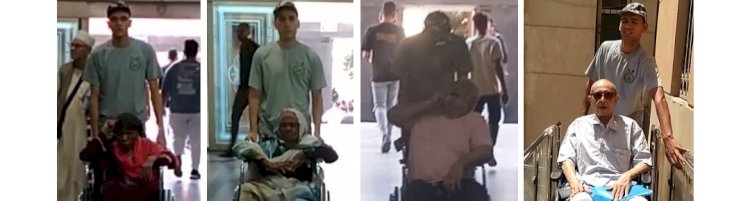 الجوازات تستقبل كبار السن وذوي الاحتياجات لتمكينهم من الحصول علي المستندات الشرطية