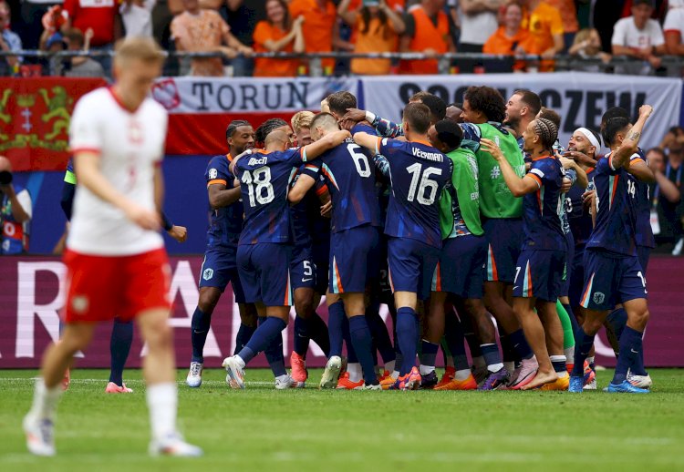هولندا تفوز علي بولندا في كأس الأمم الأوروبية يورو 2024