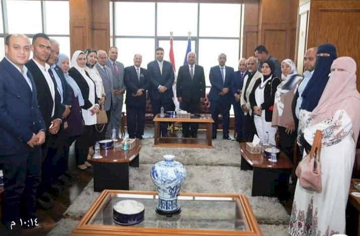 وفد حزب مصر القومي يهنيء السوايسة بعيد الأضحي المبارك