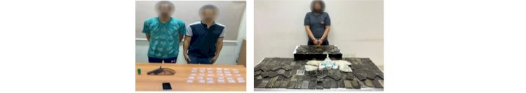 القبض علي تجار المخدرات والاسلحة باربعة محافظات