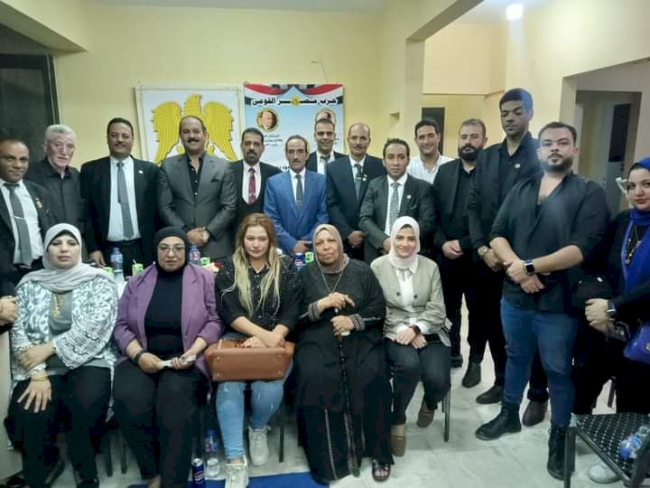 افتتاح مقر حزب مصر القومى الجديد رقم  402 بالجيزة