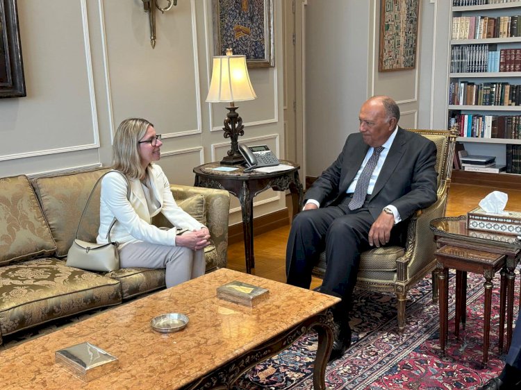 وزير الخارجية يستقبل المدير العام للعمليات بالبنك الدولي