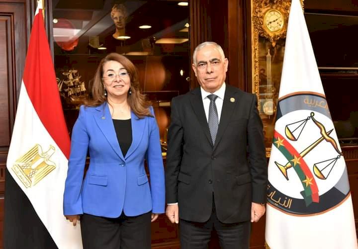 النائب العام يستقبل المديرة التنفيذية لمكتب الأمم المتحدة المعني بالمخدرات والجريمة