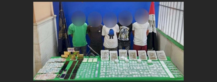 القبض علي اخطر تشكيل تخصص مخدرات بالقليوبية