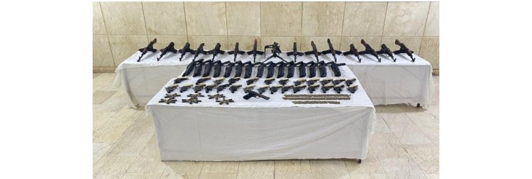 ضبط تجار الاسلحة بثلاثة محافظات