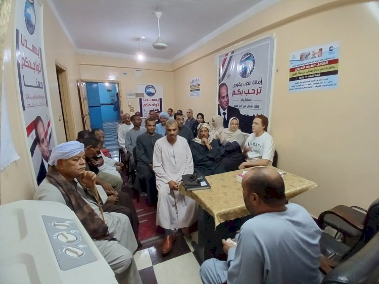 «مستقبل وطن بقوص» يواصل عقد اللقاءات التنظيمية لبحث شكاوى المواطنين