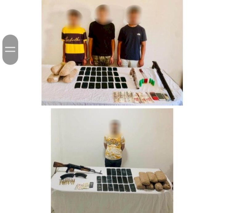 ضبط تجار المخدرت في خمسة محافظات