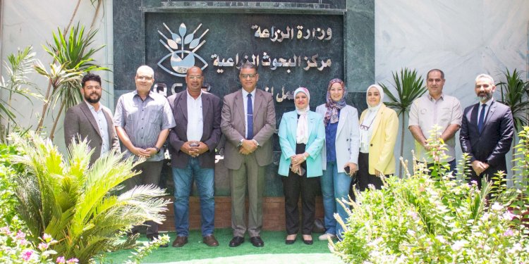 عبداللاه تستقبل رئيس الهيئة القومية للاستشعار عن بعد لزيارة المركزي لمتبقيات المبيدات