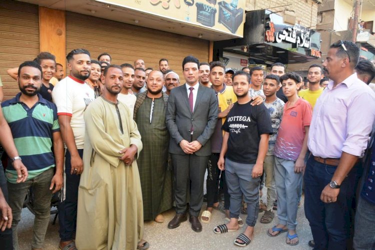 "عبدالهادي"يقود حملة مرافق مكبرة بسوهاج