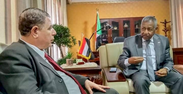 وفد حزب تحيا مصر يزور السفارة السودانية بالقاهرة لبحث سبل التعاون المشترك بين الجانبين