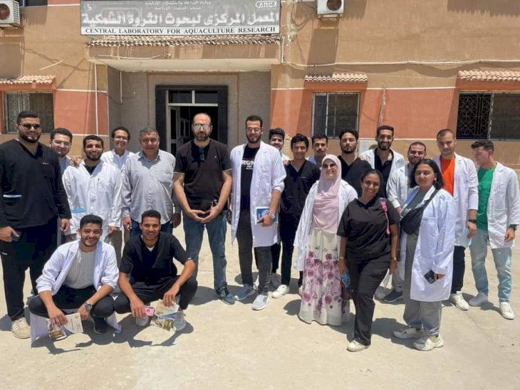 الزراعة:بحوث الثروة السمكية يدرب طلاب الجامعات علي تأسيس المزارع السمكية وجودة المياه