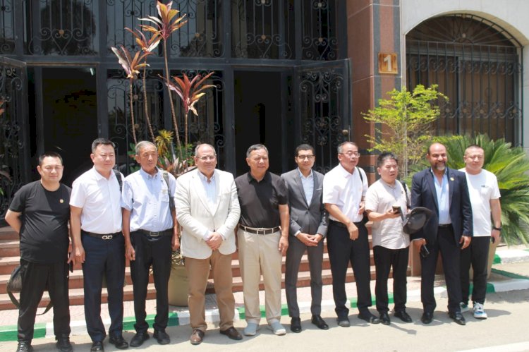 وفد الجامعة الصينية يتفقد مركز البحوث الزراعية لبحث افاق التعاون في البحوث التطبيقية