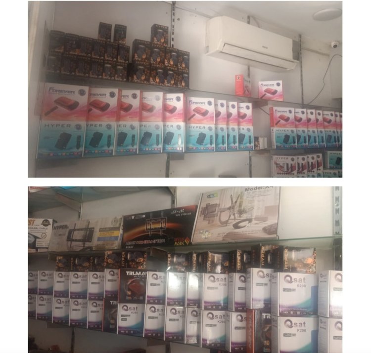 القبض علي مالك محل لقيامه ببيع اجهزة فك شفرات القنوات الفضائية بالجيزة