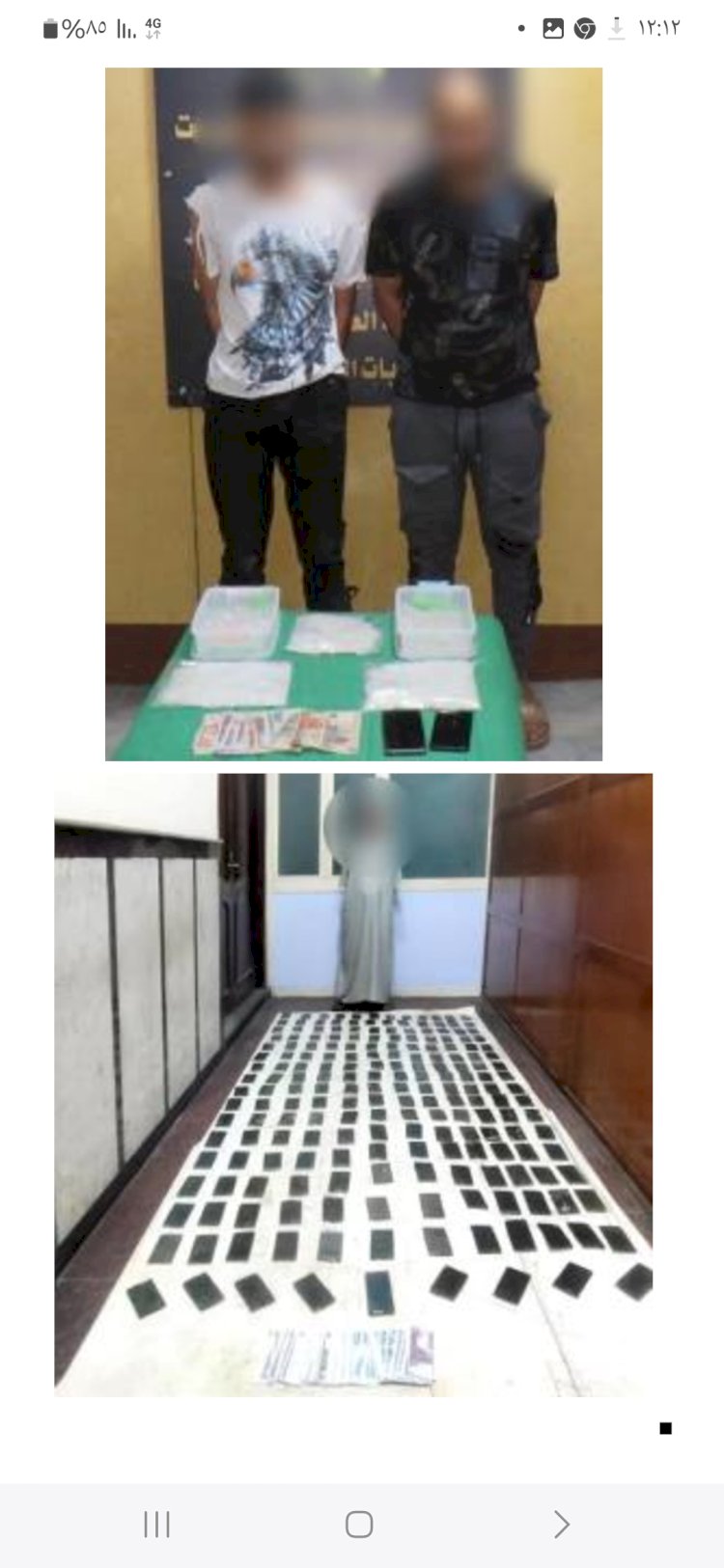 القبض علي تجار الحشيش والشابو بالاسكندرية والجيزة