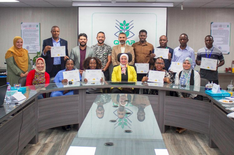 المركزي لمتبقيات المبيدات ينظم برنامج تدريبي لمتخصصين من تنزانيا