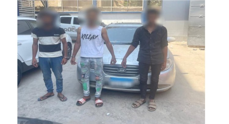 ضبط عدة قضايا سرقة سيارات
