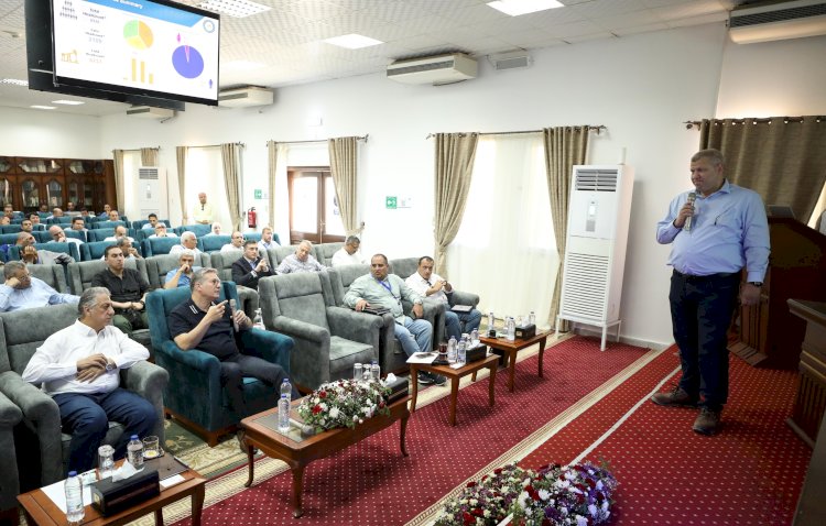 خلال جولته بحقول الصحراء الغربية "بدوي "يؤكد علي انتظام العمل وتذليل التحديات