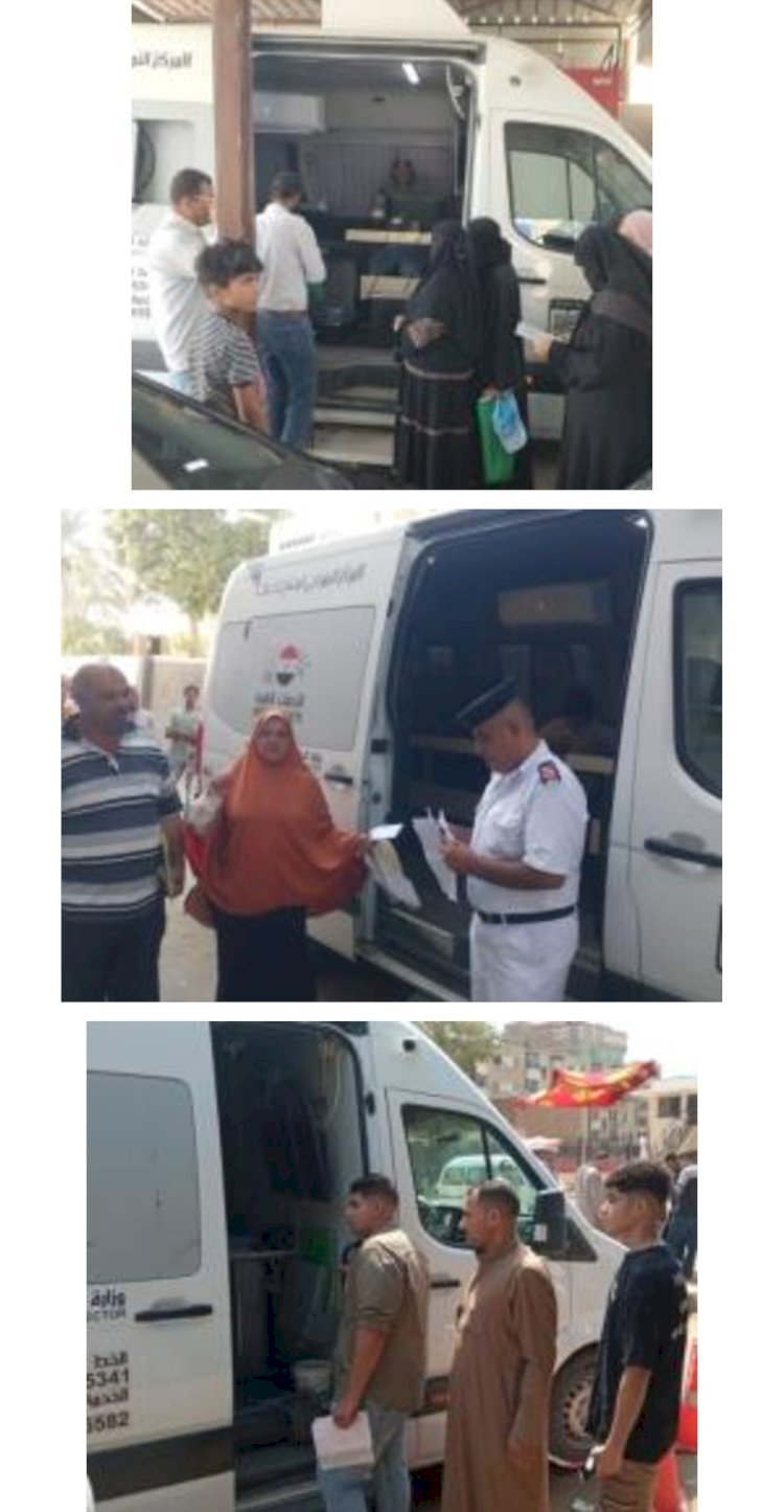 قوافل مجهزة لتيسير حصول المواطنين علي الخدمات الشرطية بعدة محافظات