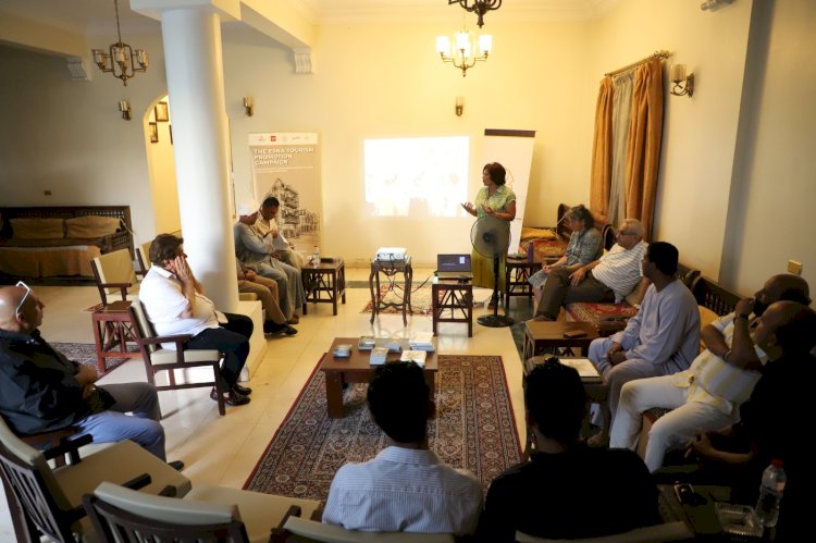 اجتماعات مشتركة بين تكوين وجمعية الحفاظ على السياحة الثقافية وأصحاب الفنادق بالأقصر للترويج لمدينة إسنا الآثرية