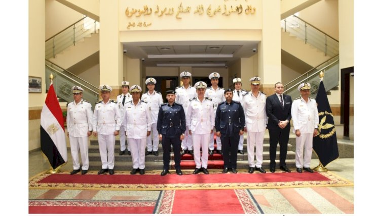 اكاديمية الشرطة تستقبل وفد من سفارة قطر للتعرف علي المجالات المختلفة بالاكاديمية