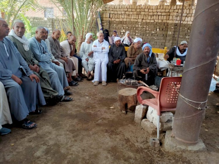 الزراعة:البحوث الزراعية تتابع الحقول الارشادية والمحاصيل الصيفية بالفيوم