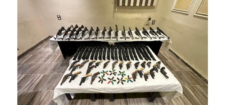 ضبط تجار المخدرات والاسلحة والهاربين من احكام بثلاثة محافظات