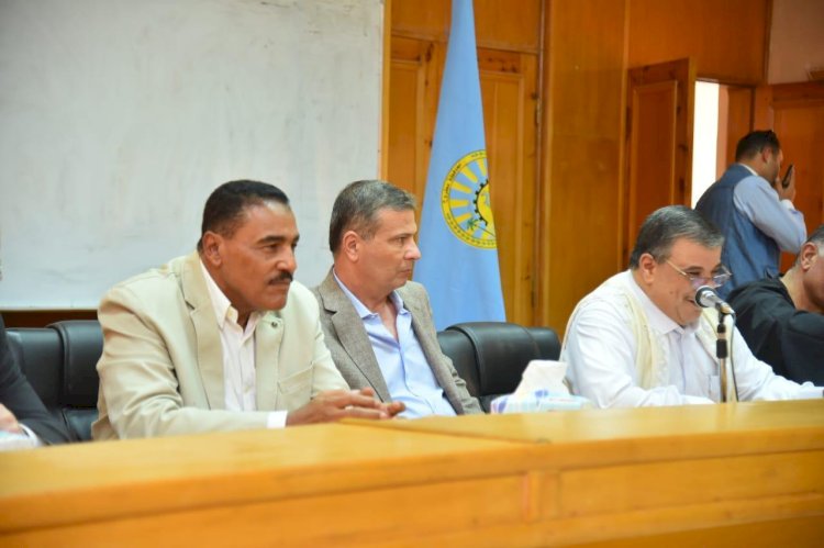 "فاروق وشعيب"يلتقيان باعضاء الجمعيات المركزية والزراعية والمربين