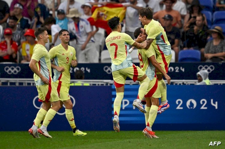 إسبانيا والمغرب في نصف نهائي أولمبياد باريس