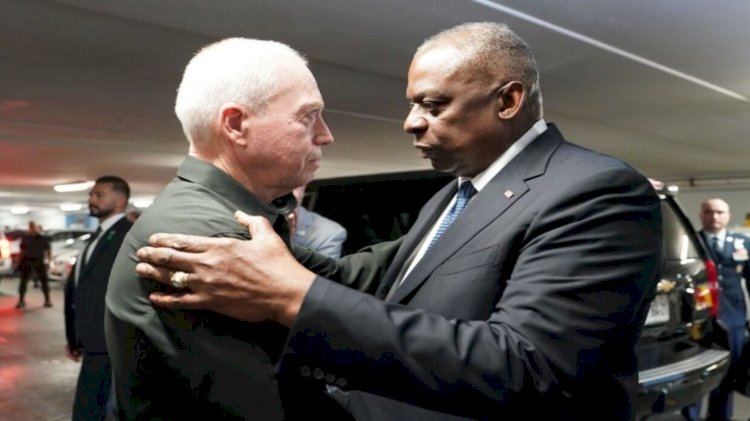 وزير الدفاع الأمريكي لـ غالانت : موقفنا حازم في دعم إسرائيل وأمنها