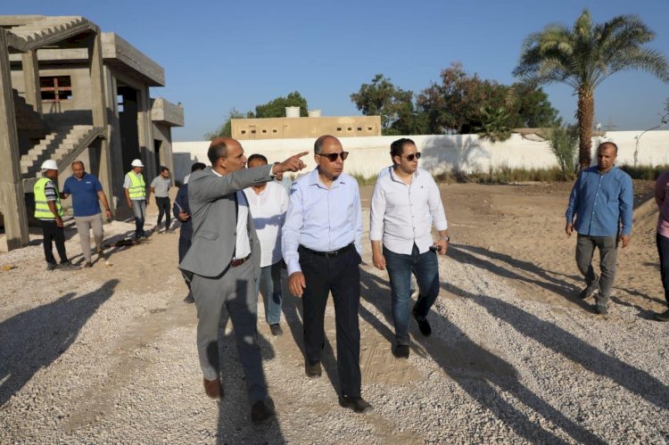 محافظ المنيا: توسعات محطة معالجة أبوقرقاص للصرف الصحي لخدمة أهالي 12 قرية