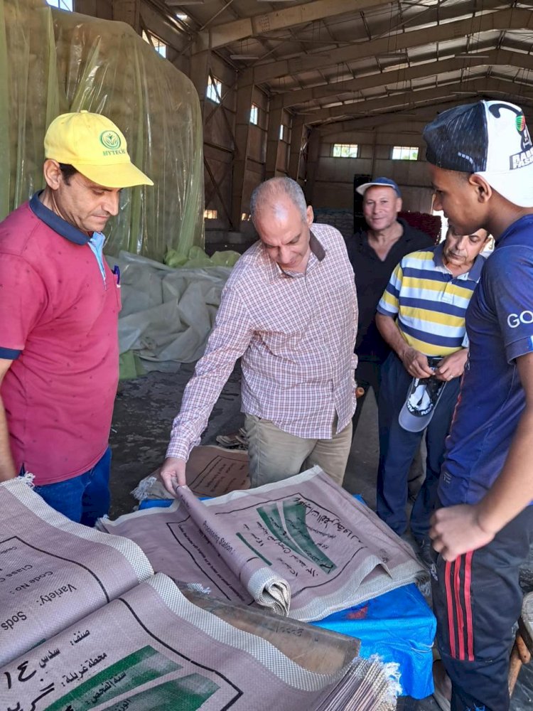 الزراعة تواصل المرور الميداني علي محطات الغربلة واعداد التقاوي علي مستوي الجمهورية